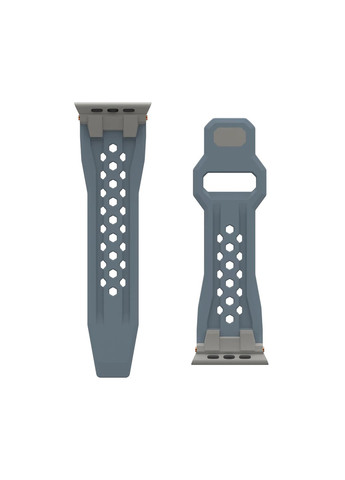 Ремінець для Apple Watch Ultra 2/Ultra-49-45-44-42mm, Monarch, Cloud Blue/Titanium UAG (330031958)