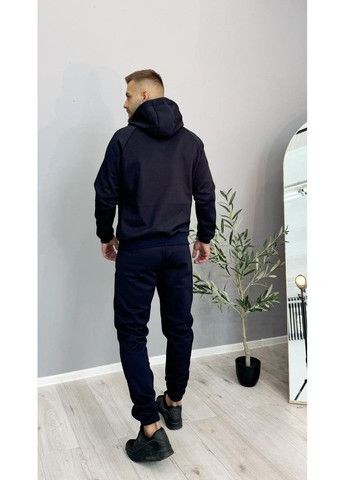 Спортивний костюм унісекс зима темно-синій No Brand (370218001)