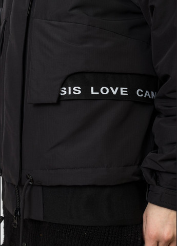 Черный Пуховик Towmy