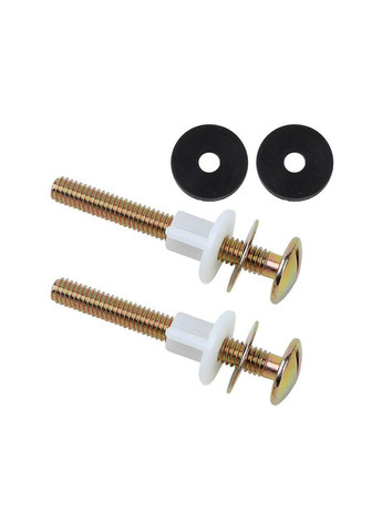 Болт кріплення для кришок унітазу бронза 2 шт (NRPB-04) No Brand (303627410)