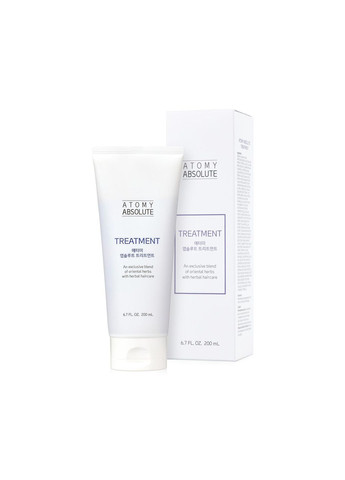 Абсолют маска Атомі для відновлення та живлення волосся. 200 мл. Корея Atomy (303924525)