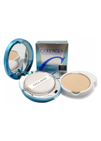 Пудра увлажняющая для лица с коллагеном и сменным блоком Collagen Hydro Moisture Two Way Cake SPF25 PA 26g 13 ENOUGH (298054083)