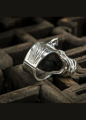 Каблучка чоловіча лютий носоріг каблучка у вигляді тварини носорога сила і міць розмір регульований Fashion Jewelry (315070519)