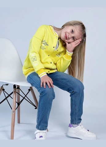 Бомбер для девочки HC (h001-6404-025-33-5) No Brand (292323119)