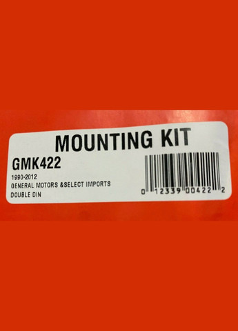 Рамка автомагнитолы GMK-422 Dash Kit для автомобилей GM1990-2012 годов American International (292734842)