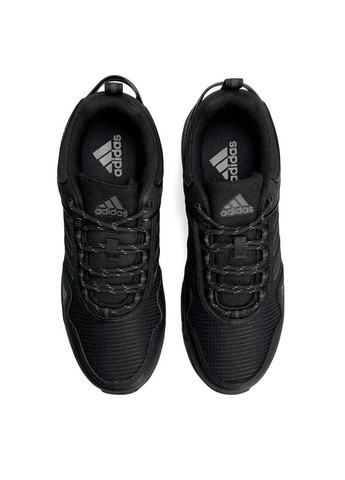 Черные демисезонные кроссовки мужские adidas No Brand Climaproof All Black