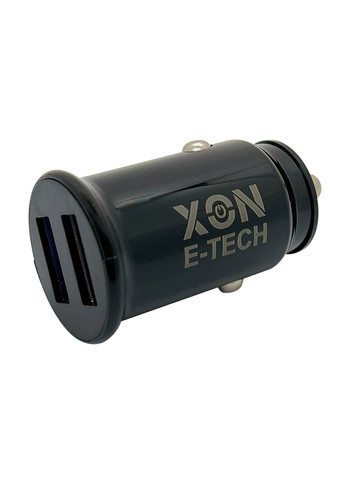Автомобільний зарядний пристрій XON UniLink 2 x 5V/3.1A Black (CU002A31AB 3388) XON E-Tech (303428950)