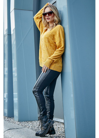 Гірчичний демісезонний джемпер r802.3799 Seventeen