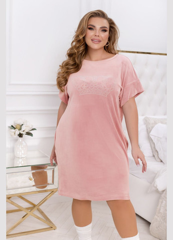 Розовое домашнее домашнее платье Minova
