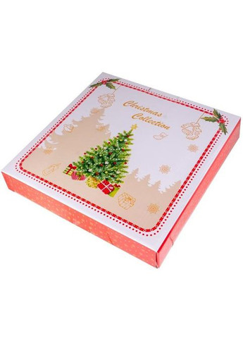 Блюдо Christmas Delight двоярусна 21.5/26.5 см Red (985-211) Lefard (352528024)