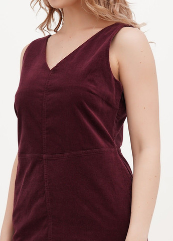 Бордова кежуал сукня George однотонна