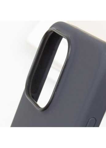 Чохол Silicone case (AAA) з Magsafe та анімацією (button) для Apple iPhone 16 Pro Max (6.9\") Чорний Epik (372499466)