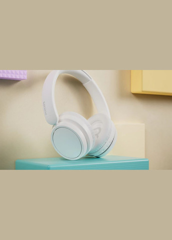 Наушники Overear TAH5209 BT 5.3, SBC, Wireless, Mic, Белый Philips (314777796)