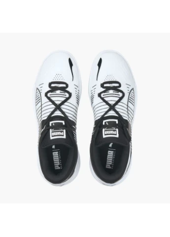 Білі кросівки fusion nitro basketball shoes white 376639-01 демісезон Puma