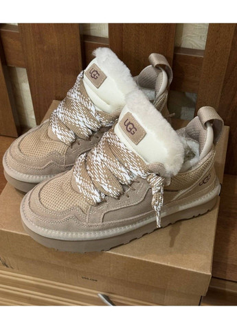 Уггі снікерси кросівки UGG Lowmel Sneaker Sand (362202661)