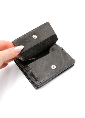 Чоловіче шкіряне портмоне коричневе 538420 з монетницею Grande Pelle (329440776)