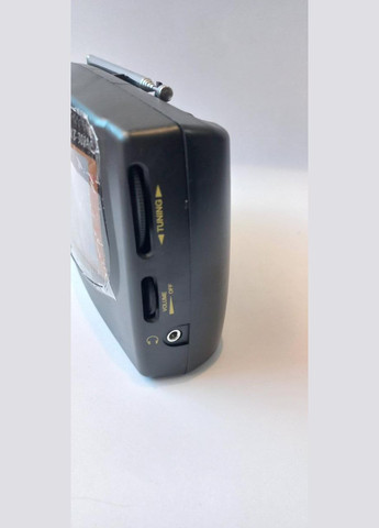 Автономний радіо приймач 5-хвильовий Чорний 308 Kipo (300079314)