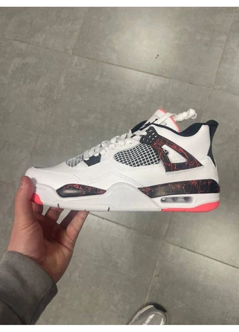 Цветные летние кроссовки nike air jordan retro 4 fight nostalgia 2 найк аир джордан No Brand