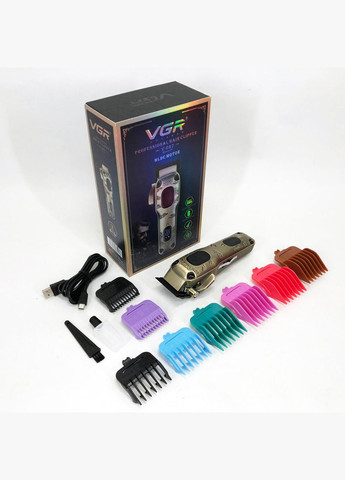 Акумуляторна машинка для стрижки V-027 VGR (364664427)