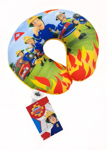 F100528, Дорожная антистрессовая подушка для путешествий Пожарные,, разноцветный Nickelodeon (305577906)