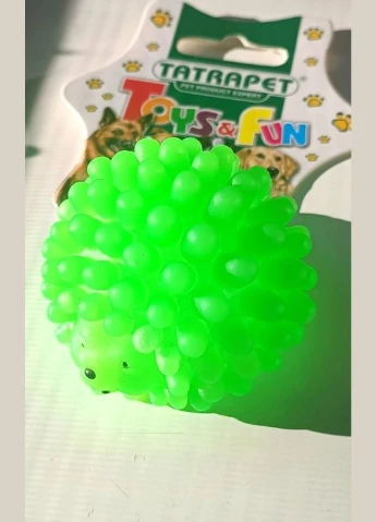 Іграшка для собак Toys Fun 485,02 Їжачок з пищалкою, вініл, різні кольори, 6-7 см TATRAPET (298412308)