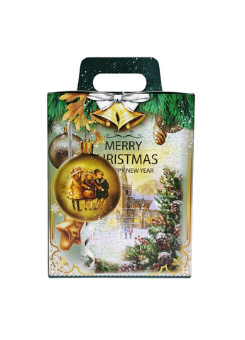 Подарунок №12 "Вогні Різдва", 805г Унікальна цукерка (372656200)