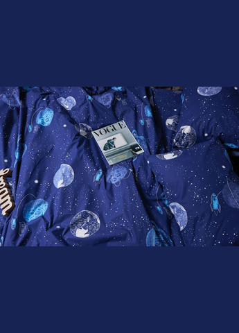 Комплект постільної білизни Бязь Gold Люкс «» Сімейні 160х220х2 наволочки 2х70х70 (MS-820004827) Moon&Star Planets (293148082)