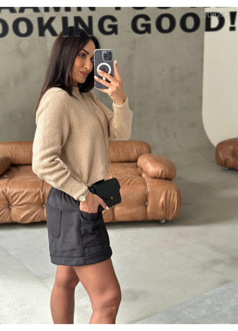 Жіночі шорти Шорти №5 (темно-коричневий) 1208242 Peony (352260982)