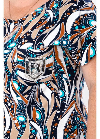 Темно-синяя комплект женский (бриджи+туника) (p-4625) Носи своє 8113-002