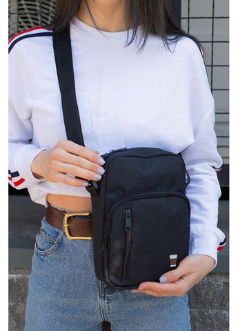 Сумка месенджер барсетка через плече з принтом Coffee Black Without (353707077)