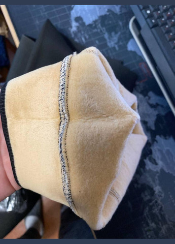 Жіночі безшовні лосини з імітацією капронових колгот на флісі No Brand Лосини на флісі (337093368)