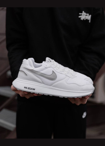 Білі Осінні кросівки чоловічі nike nd No Brand Zoom White