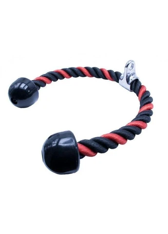 Канат для трицепса з подвійним хватом PS-4041 Triceps Rope Black/Red Power System (394717527)