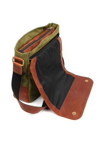 Сумка через плече розміру А4 із парусини та шкіри RBh-6601-3md TARWA (329151427)