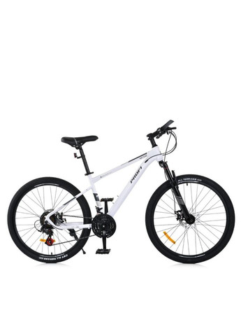 Велосипед SKD75 MTB 2605-2, 26 дюймів, сталева рама 16 Sunrun 24SP білий PROF1 (370977367)