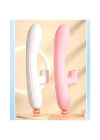 Вакуумный вибратор-кролик "Emily" USB - Розовый - Вибраторы Lilo (334708427)