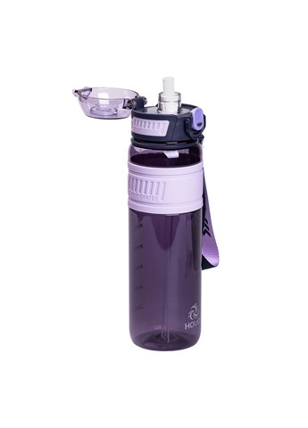 Бутылка для воды Houo спортивная 1 литр с флип крышкой фиолетовая HP-14-33V Yiwu (369653972)