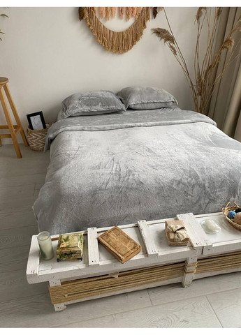 Постельное белье, плюш Двуспальный размер, наволочки 50/70 No Brand (363193890)