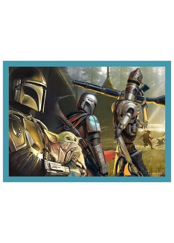 Пазл (5900511343977) Trefl Мандалорець 4 in 1 (35, 48, 54, 70) елемента (366160678)