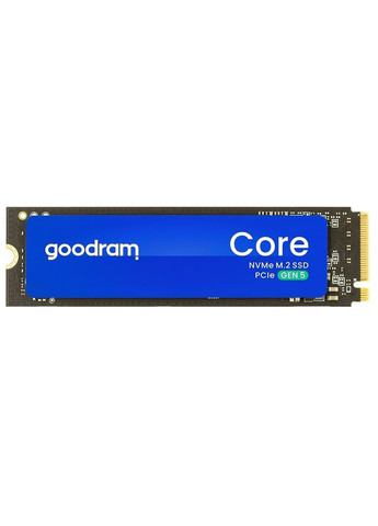 Накопичувач SSD 1TB Core M.2 2280 PCIe 5.0 x4 NVMe 3D NAND (SSDR-GRC01-1K0-80) Goodram (368630955)