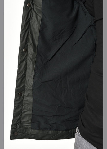 Оливкова (хакі) демісезонна куртка чоловiча демicезонна кольору хакі Let's Shop
