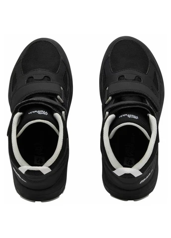 Черные осенние ботинки woodland 2 texapore mid vc black a64865-6350 Jack Wolfskin
