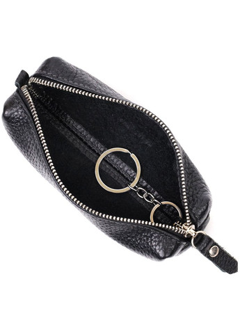Практична шкіряна ключниця GRANDE PELLE чорна (sku_11637) No Brand (327819993)