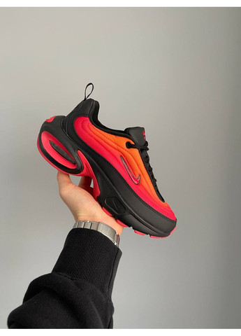 Красные демисезонные кроссовки мужские и женские nike air max portal red black | найк аир макс портал красные черные No Brand