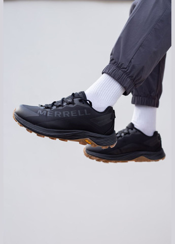 Чорні чоловічі кросівки термо чорні merrell reese cooper black No Brand