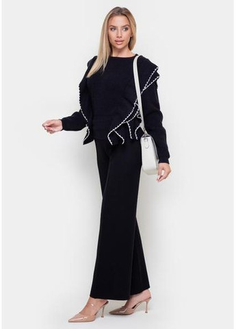 Черный свитер 110-68195-87 black sam onesize Samange