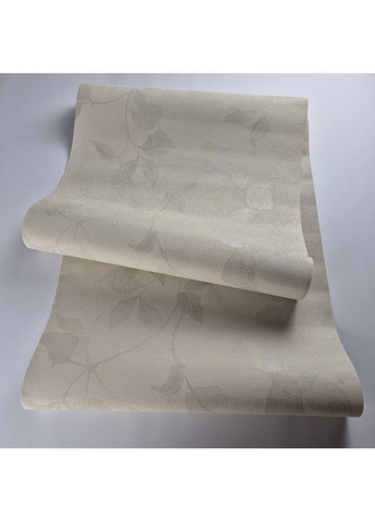 Обои виниловые на флизелине 0.53 × 10.05 м 6573-40, бежевые — для спальни, гостиной, прихожей MARBURG (368895680)