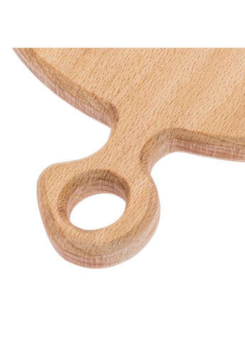 Доска кухонная разделочная деревянная из бука в форме желудя 39х19 см Woodly (301796710)