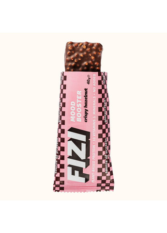 Набір протеїнових батончиків FIZI Crispy Hazelnut 40 г х 12 шт (4820262540702) No Brand (355878197)