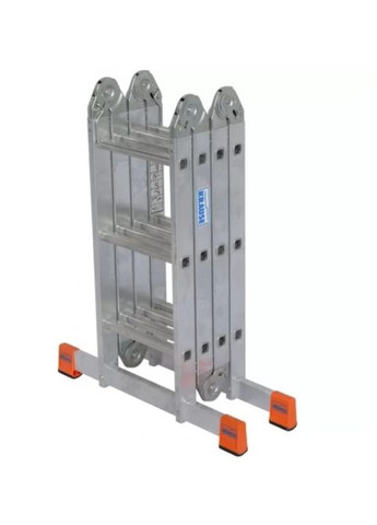 Алюминиевая лестница-трансформер MultiMatic (4x3 ступенек) шарнирная 4-секционная (24147) Krause (306737776)